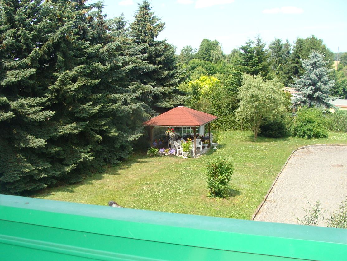 Balkonblick-Pavillon